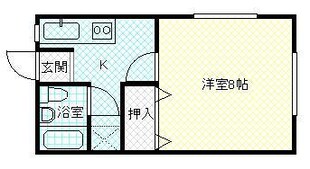 コーポ松崎の物件間取画像